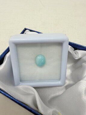 Shop LC Blue Larimar Oval Shaped 10x8 mm Loose Gemstone for Jewelry Making 5562